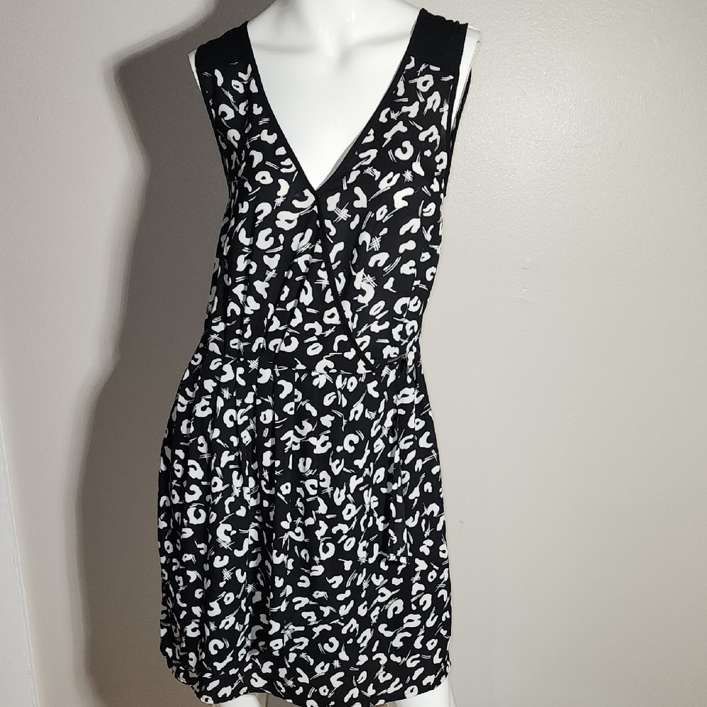 Dex Black and White Mini Dress - Picture 3 of 13